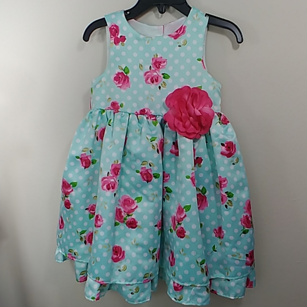 Marmellata sky blue dress 2T
